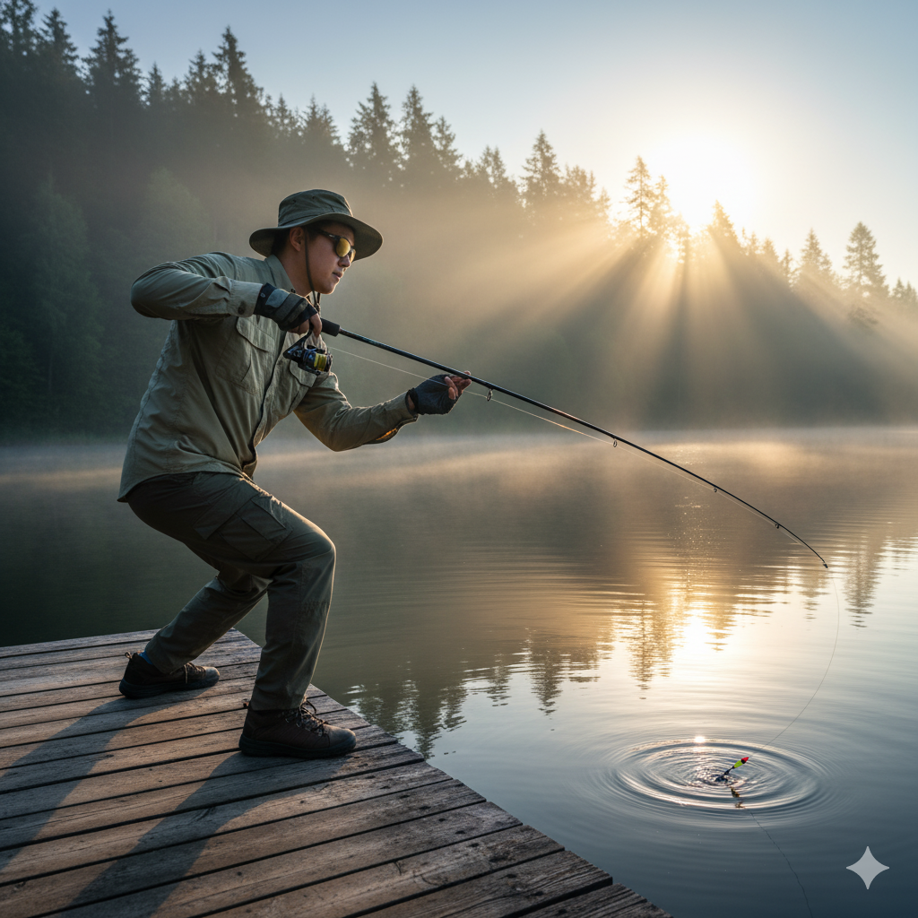 钓鱼技巧：新手必学基础操作指南